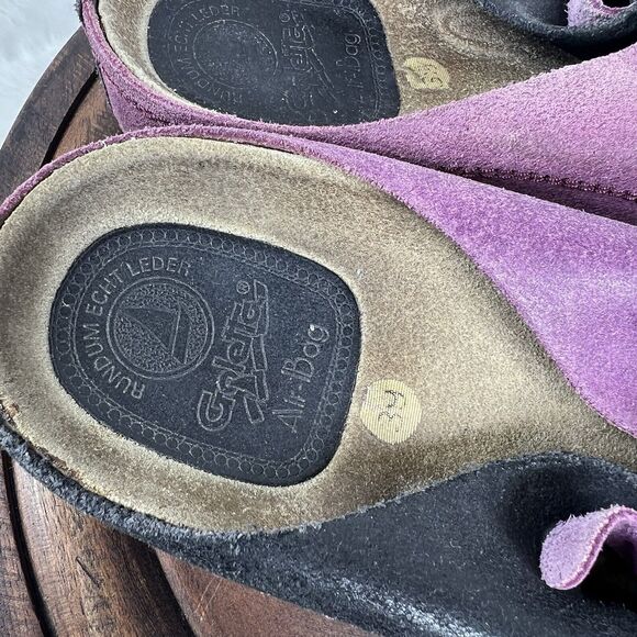 Goletta Women’s Black Purple Colorblock Strap Sandals Size 39 / US 8-8.5 - Picture 7 of 10